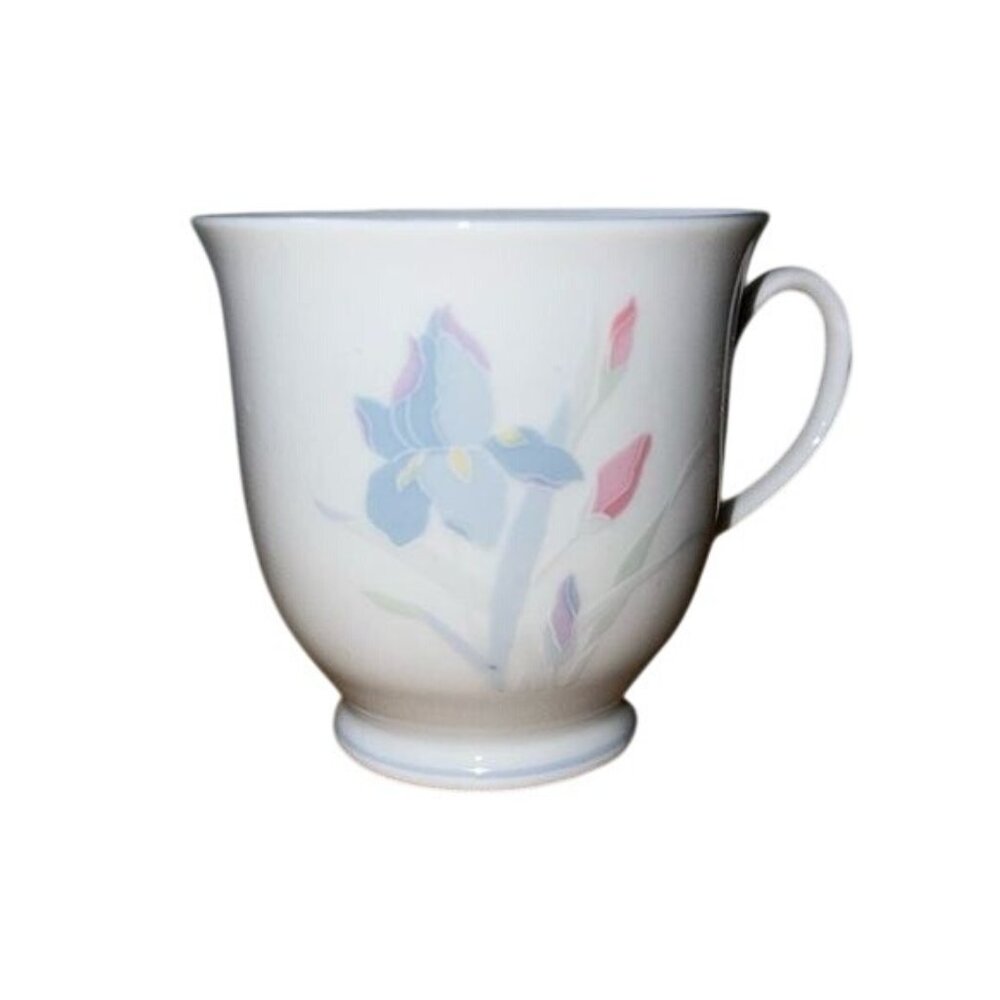 Excel Fresh Flowers Porcelain Mug With Floral Pattern & Handle